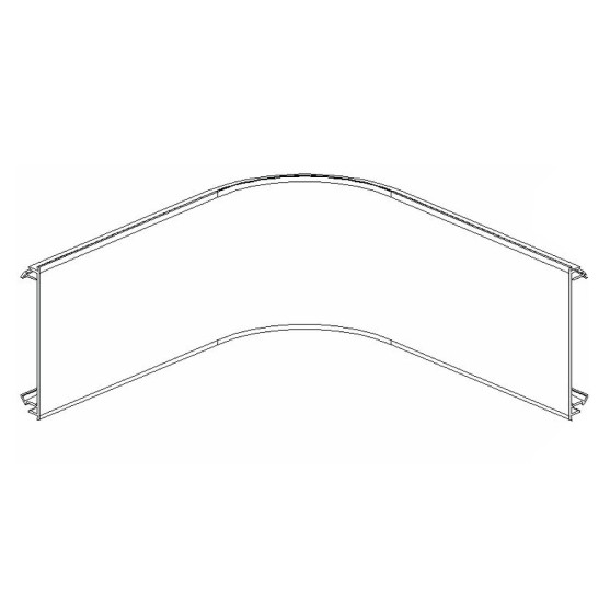 50x105mm PVC Skirting Duct – White | Cover | Cableaway
