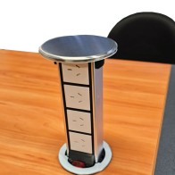 CDS4P Pop-Up Tower | 4 x 10A Outlets | Cableaway