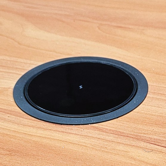 Recessed Pop-Up Outlet - Antique Brass | GPO+Wireless | Cableaway