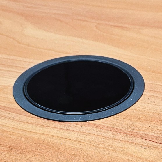 Recessed Pop-Up Outlet - Antique Brass | 3 GPO + USB-A/C | Cableaway