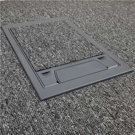 4 Power Standard outlet Plastic Lid  Floor Outlet Box