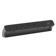 PACE Desktop Power Rail — 4 Socket USB-C (Inline Splitter 800mm)