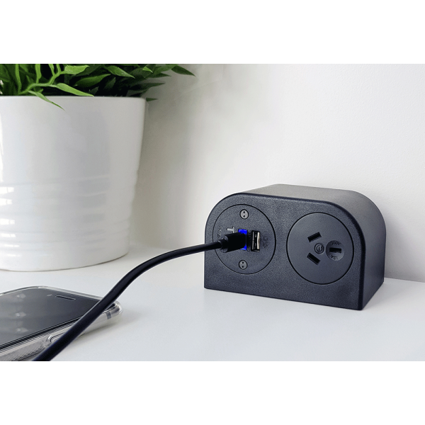 Phase Desktop Power Rail | Cableaway