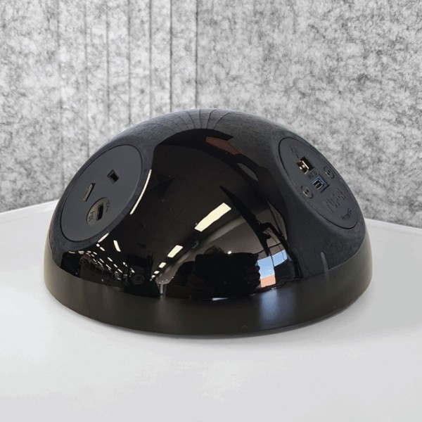 PLUTO Desktop Power Rail | Cableaway