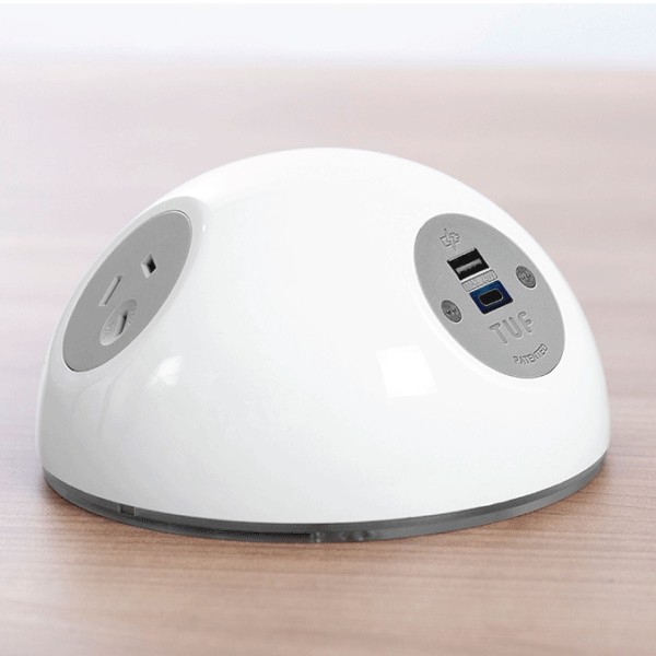 PLUTO Desktop Power Rail | Cableaway