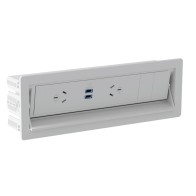Partner In-Desk Power Box | Cableaway
