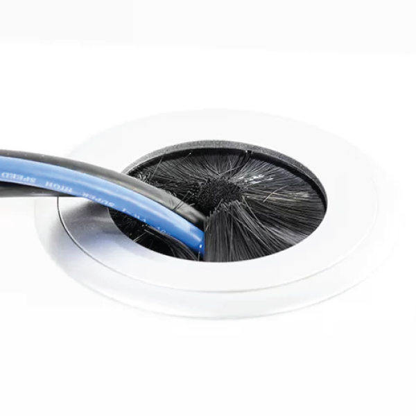 Brush Grommet - 80mm Desktop Cable Grommet | Cableaway