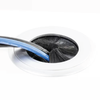 Brush Grommet - 80mm Desktop Cable Grommet | Cableaway