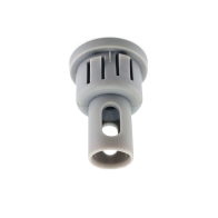 Pathfinder Vertical Cable Management – Weighted Ceiling Collar (Black) | Cableaway