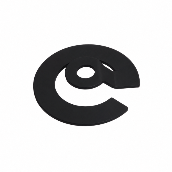 Pathfinder Vertical Cable Management – Weighted Ceiling Collar (Black) | Cableaway