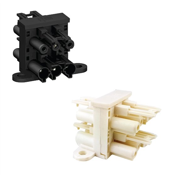 3 Pole Distribution Block 1 in 3 out