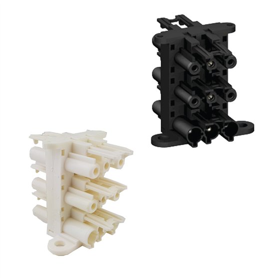 3 Pole Distribution Block 1 in 5 out