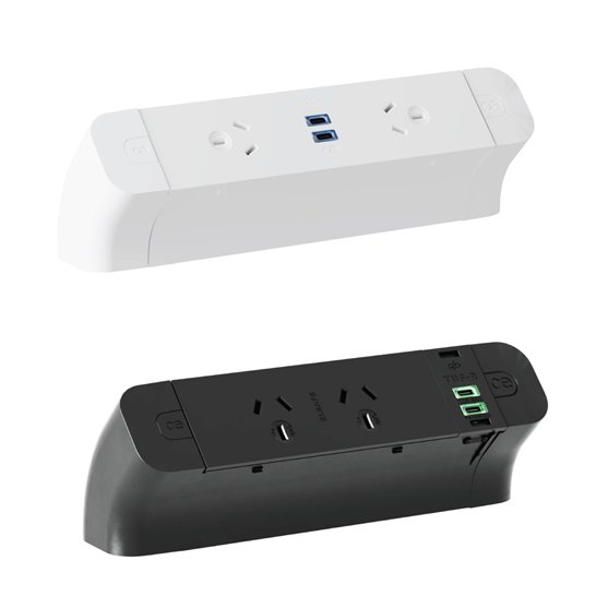 PACE Desktop Power Rail — USB-C 30W (AU Plug)