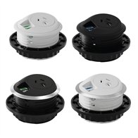 Pixel In-Desk Power & USB Charging Outlet