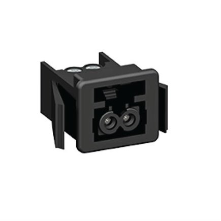 2 Pole Female Panel Mount Connector