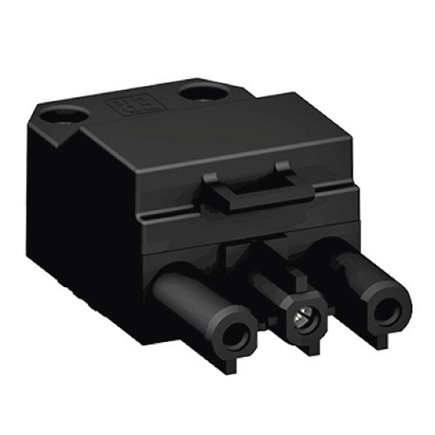 Female 3 Pole Re-wireable Connectors Set