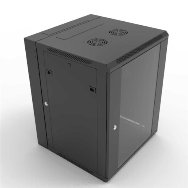 6RU Swing Frame Wall Mounted Data Cabinet 600mm x 550mm