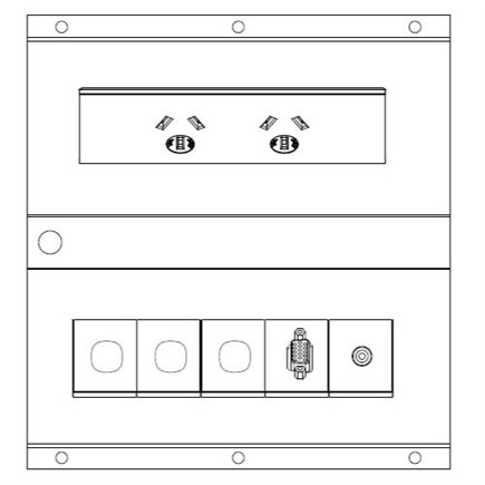 Tardis  In Desk Table Box (Anodised Finish)