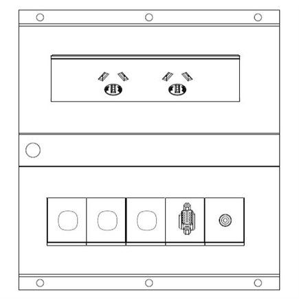 Tardis  In Desk Table Box (Anodised Finish)