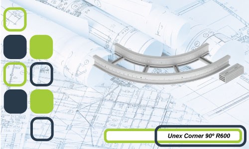 Corner 90º R600