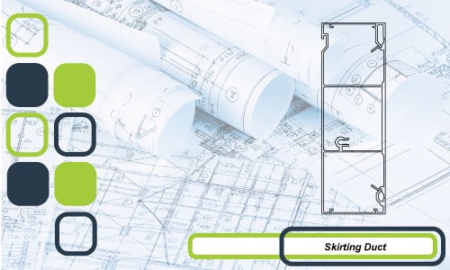 60 X 200 Skirting Duct & Components