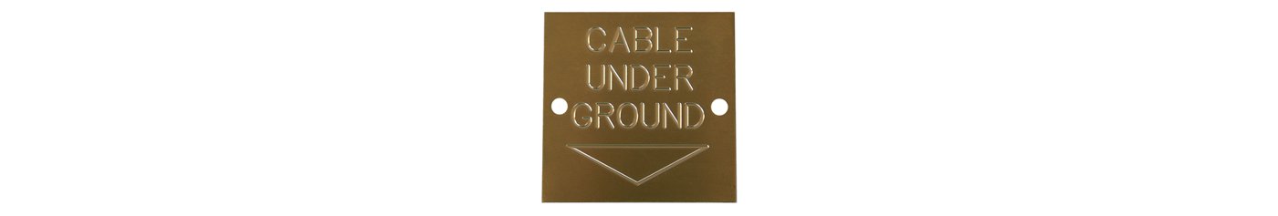 Brass Cable Markers