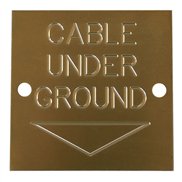 Brass Cable Markers