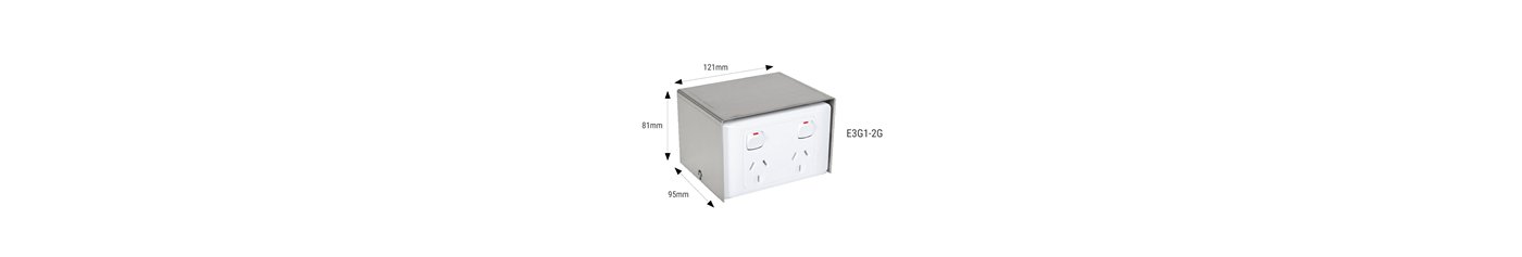 Super Gnome Series Stainless Steel Floor Outlets