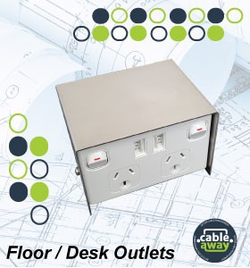 Floor / Desk Outlet Box